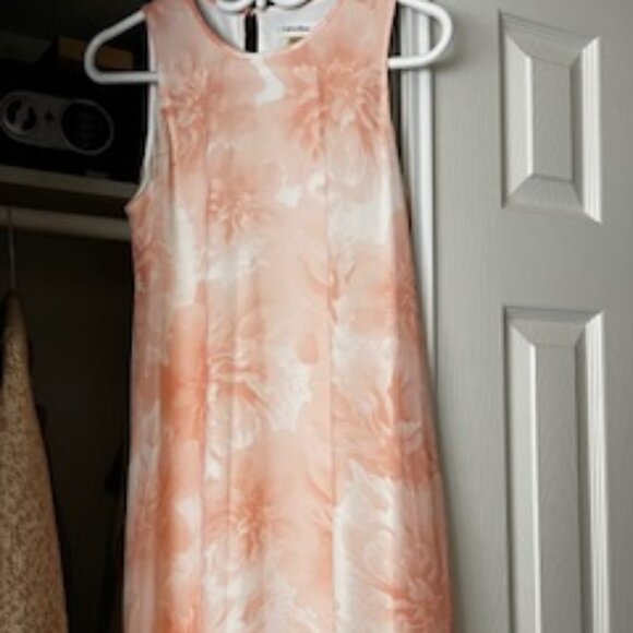 CALVIN KLEIN light summer dress knee length - Picture 1 of 2